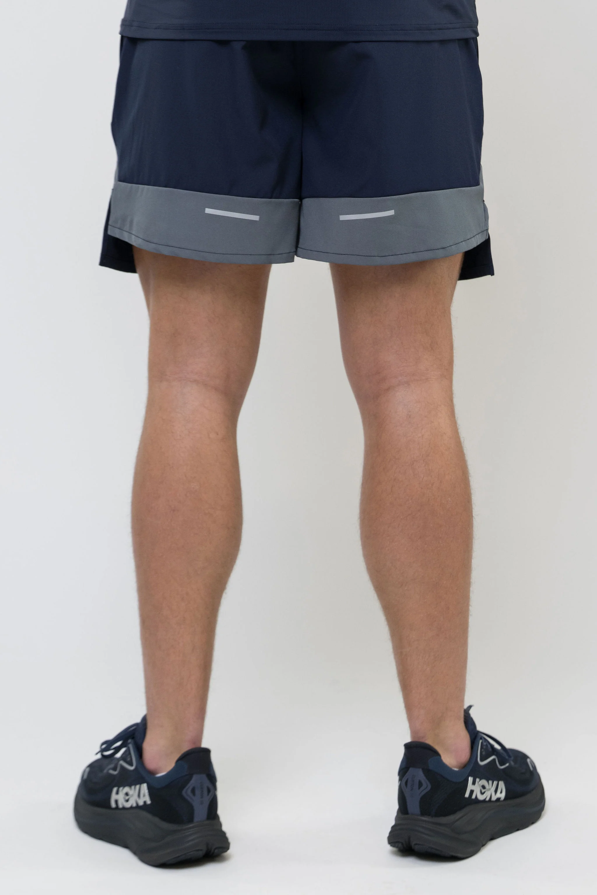TRACK SHORT SET - NAVY/LIGHT GREY - Image 10