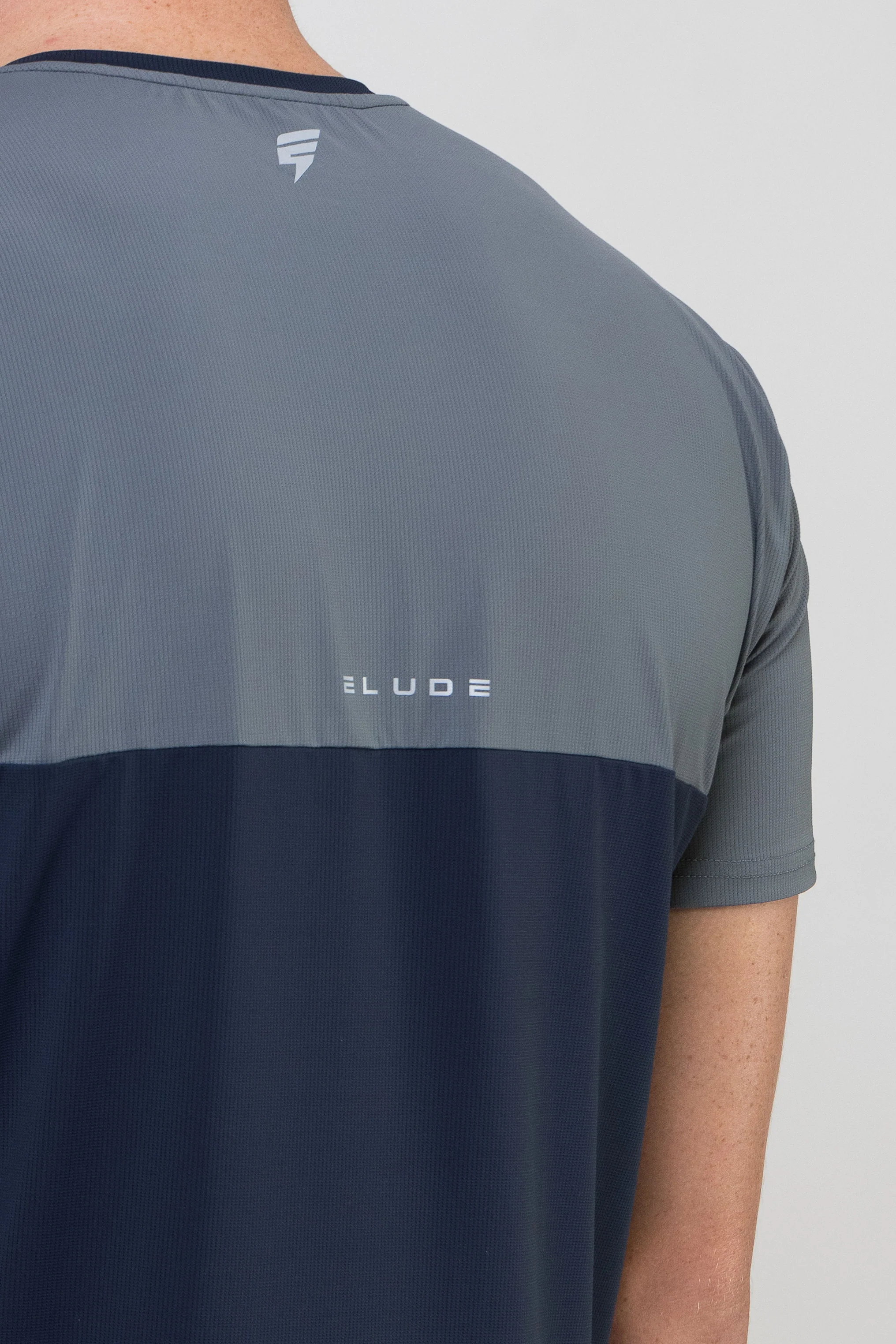TRACK SHORT SET - NAVY/LIGHT GREY - Image 6