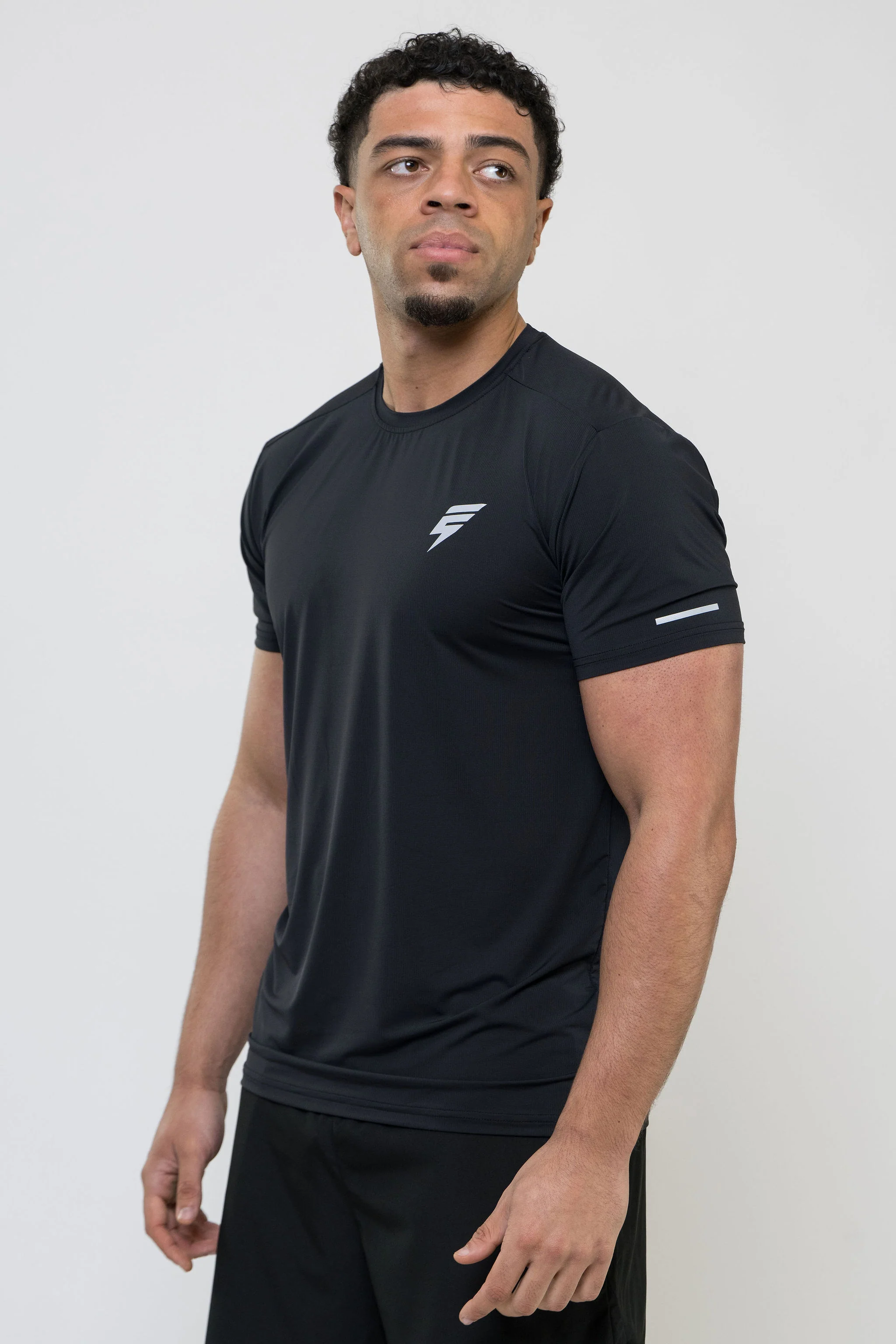TRACK TEE - JET BLACK - Image 5