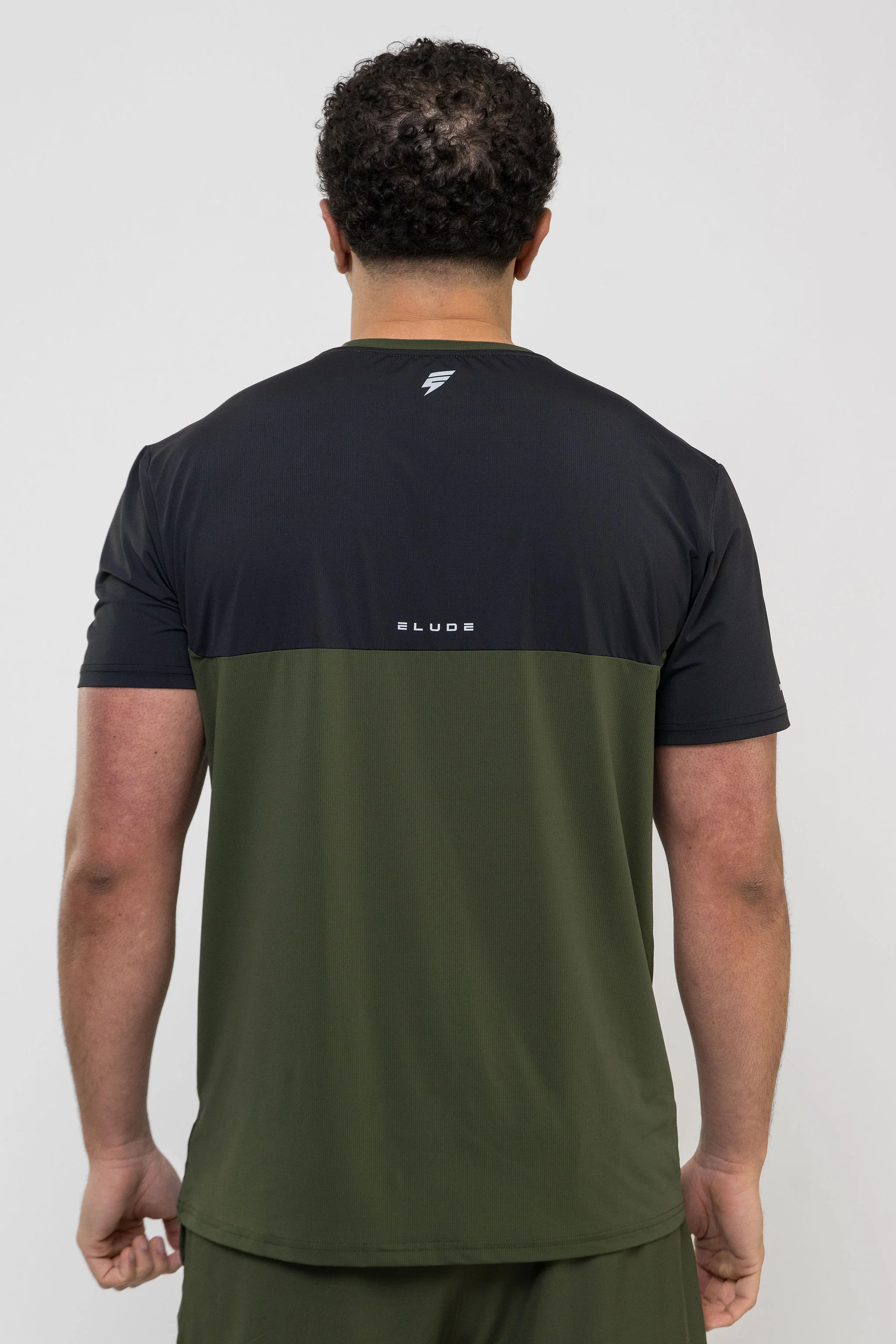 TRACK TEE - KHAKI/BLACK - Image 7