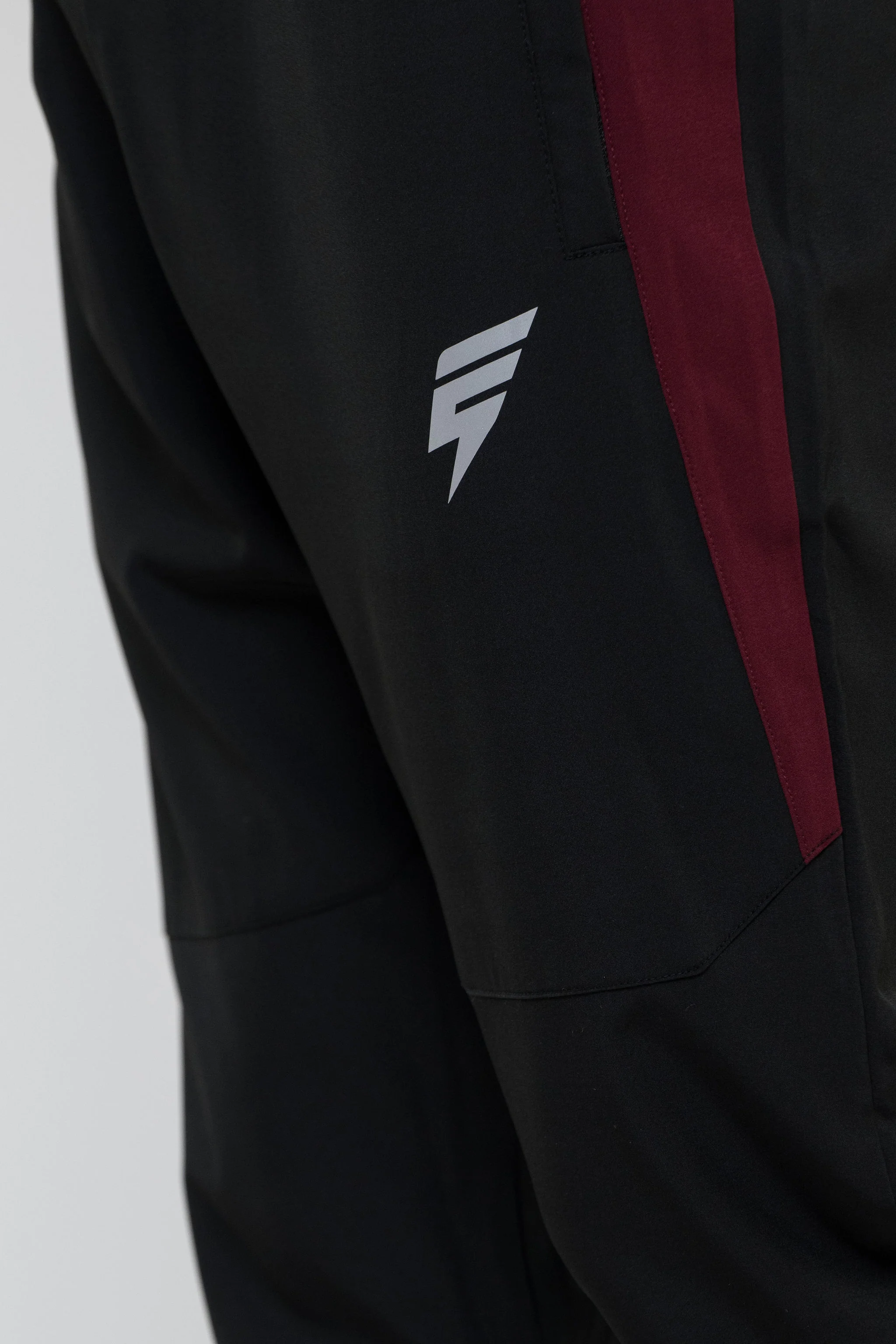 TRACK TRACKSUIT - BLACK/MAROON - Image 10