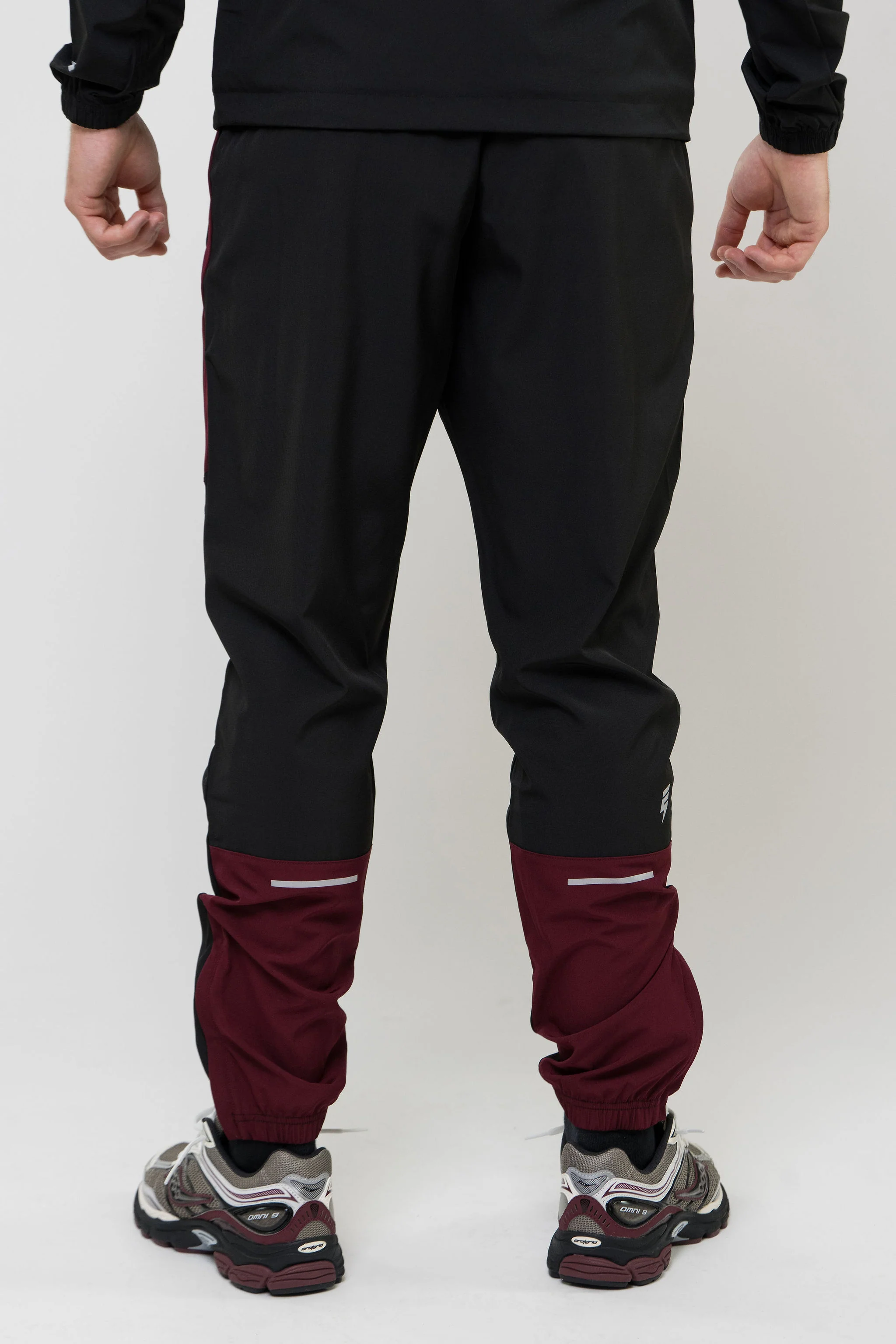 TRACK TRACKSUIT - BLACK/MAROON - Image 9