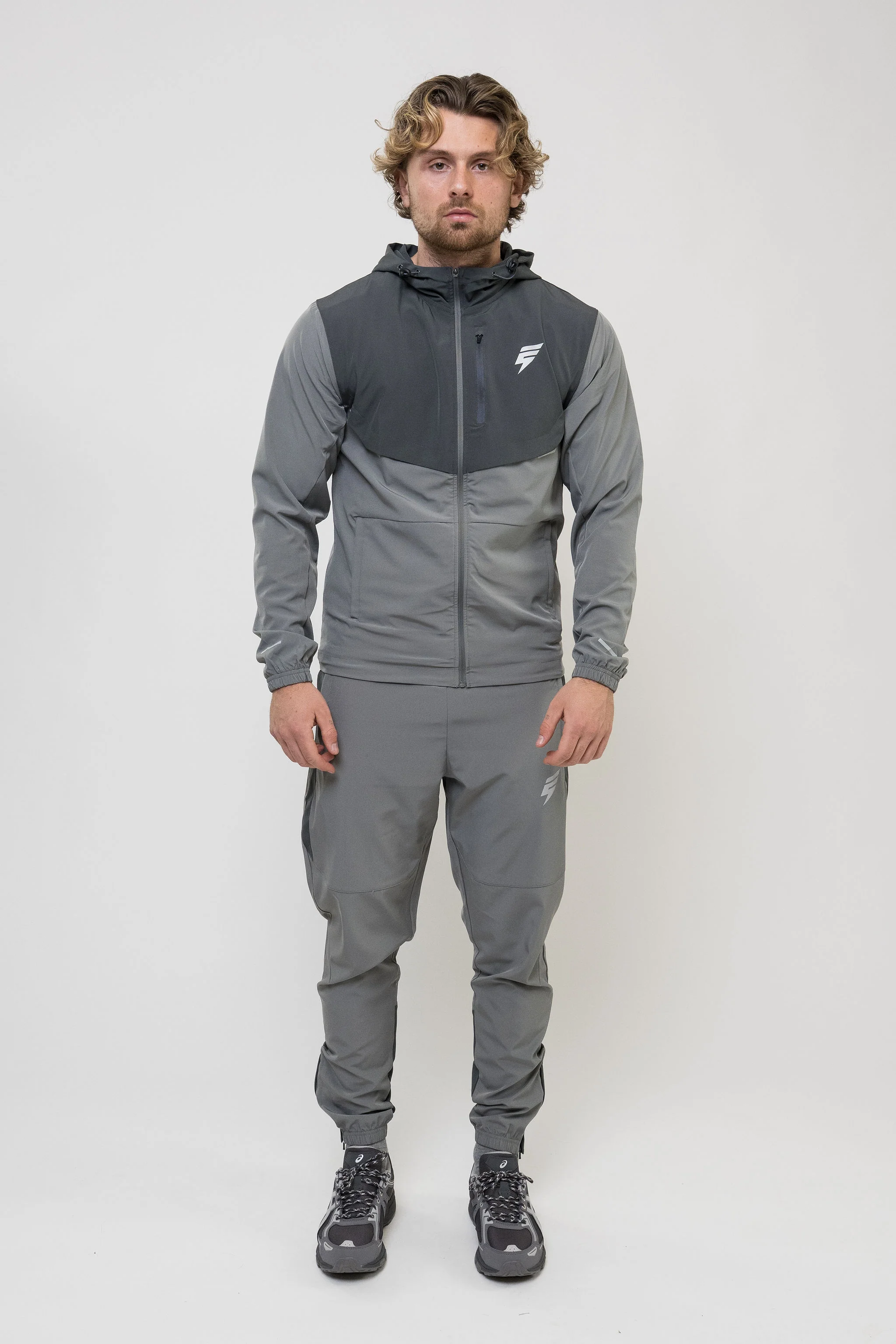TRACK TRACKSUIT - LIGHT GREY/GREY - Image 10