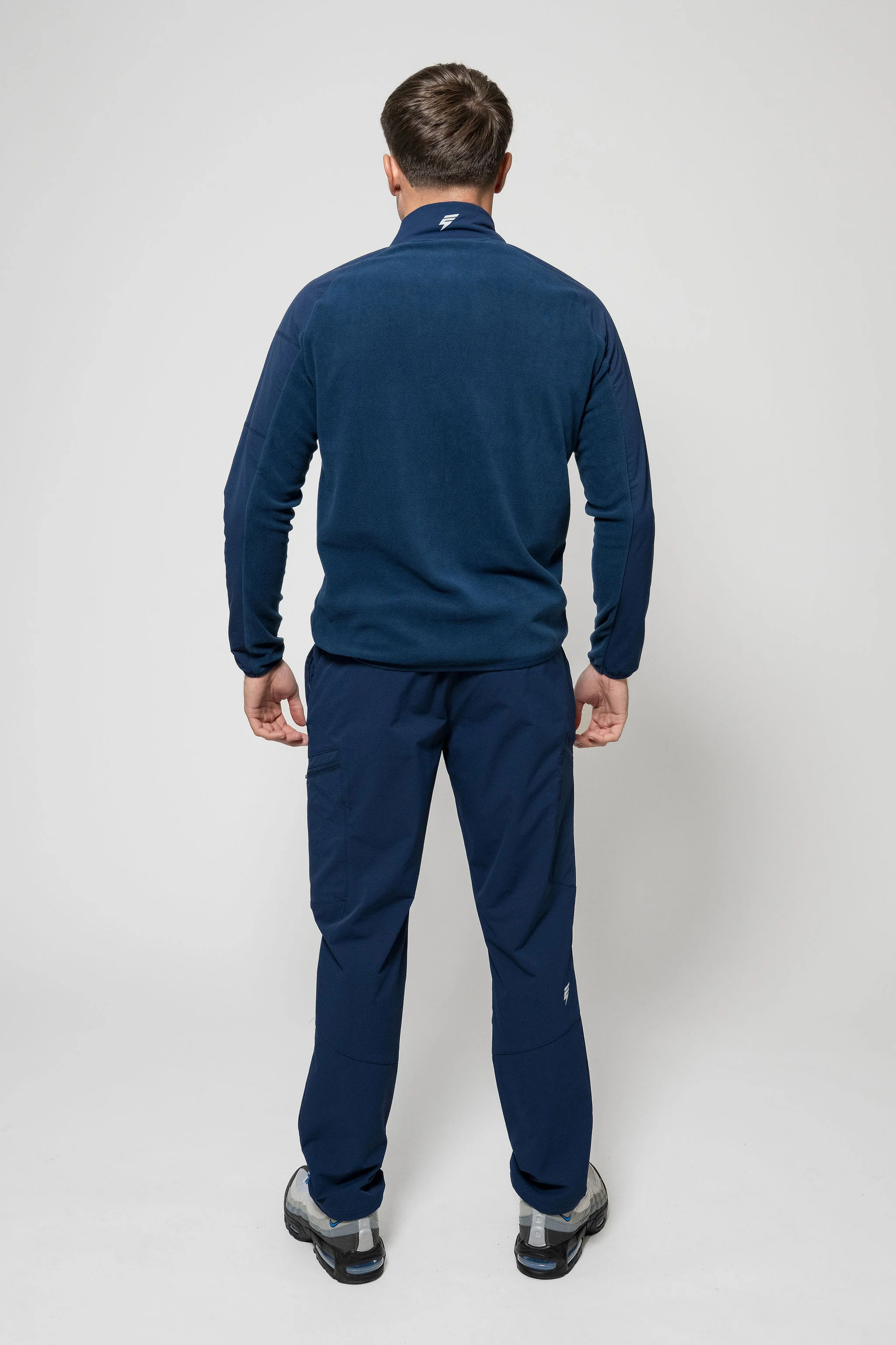 TRAIL FLEECE 1/4 TRACKSUIT - NAVY - Image 2
