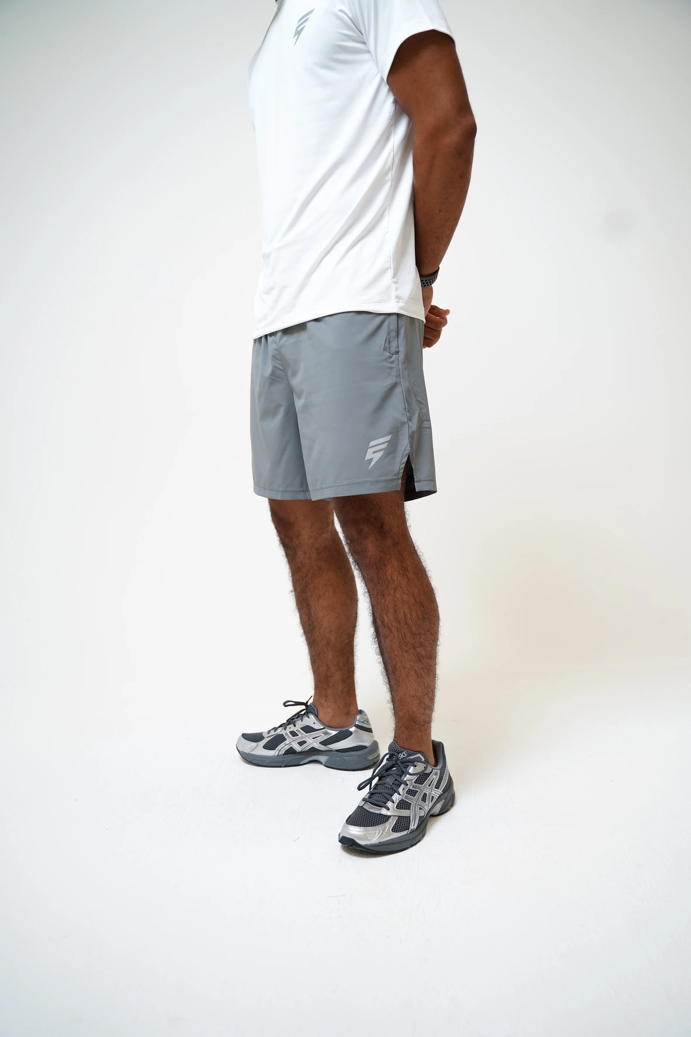 VENT SHORTS - GREY - Image 3